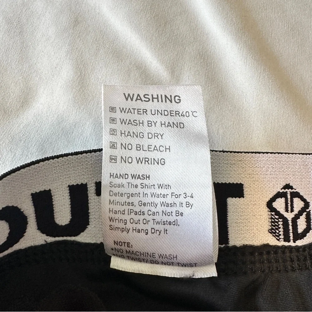 TUOY Black Compression (5) Padded Football Girdle Shorts Size L - Picture 2 of 6